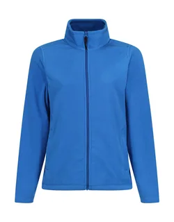 Regatta Professional Dames microfleece met volledige rits in Oxford Blue, voorkant