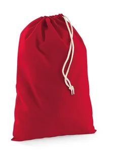 Westford Mill Katoenen gymtas in Classic Red, voorkant