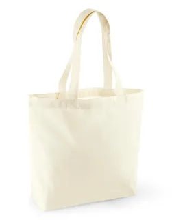 Westford Mill Organic Cotton Shopper in Natural, voorkant