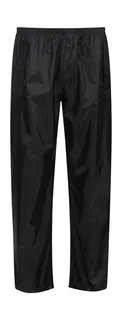 Regatta Professional Stormbreak Overtrousers in Black, voorkant