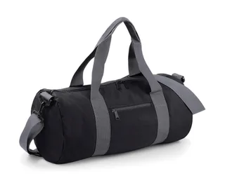 Bagbase Original duffeltas in Black/Grey, voorkant