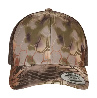 Flexfit Classics® Kryptek® retro truckerspet in Highlander, voorkant