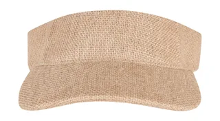 Flexfit Zonneklep van bast in Natural, voorkant