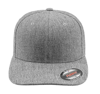 Flexfit Plain Span Flexfit in Heather Grey, voorkant