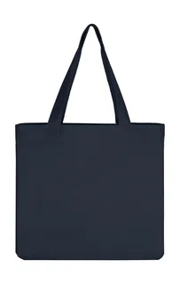 SG Accessories Canvas Wide Shopper LH in Dark Blue, voorkant
