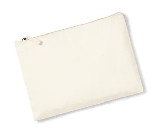 Westford Mill EarthAware™ Organic Accessory Pouch in Natural, voorkant
