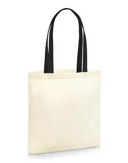 Westford Mill EarthAware™ Bag for Life van biologisch katoen met contrasterende hengsels – foto 5