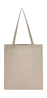 SG Accessories Recycled Cotton/Polyester Tote LH in Natural Heather, voorkant