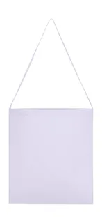 SG Accessories Cotton Tote Single Handle in Snowwhite, voorkant