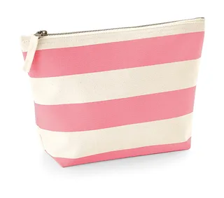 Westford Mill Nautical accessoiretas in Natural/Pink, voorkant