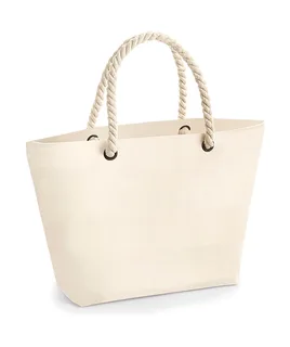 Westford Mill Nautical strandtas in Natural, voorkant