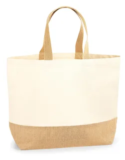 Westford Mill Jute base canvas tote XL – foto 3
