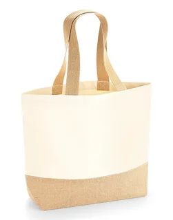 Westford Mill Jute Base Canvas Tote – foto 3