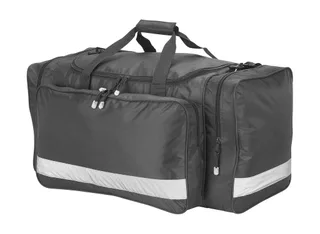 Shugon Glasgow jumbo materiaaltas in Black, voorkant