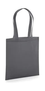 Westford Mill Organic Premium Cotton Tote in Graphite, voorkant