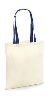 Westford Mill Bag for Life met contrasterende hengsels in Natural/French Navy, voorkant