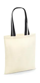 Westford Mill Bag for Life met contrasterende hengsels in Natural/Black, voorkant
