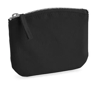 Westford Mill EarthAware™ Organic Spring Purse in Black, voorkant