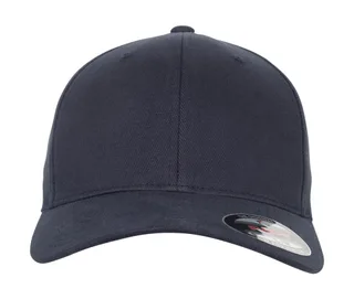 Flexfit Brushed Twill in Navy, voorkant