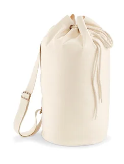 Westford Mill EarthAware™ strandtas van biologisch katoen in Natural, voorkant