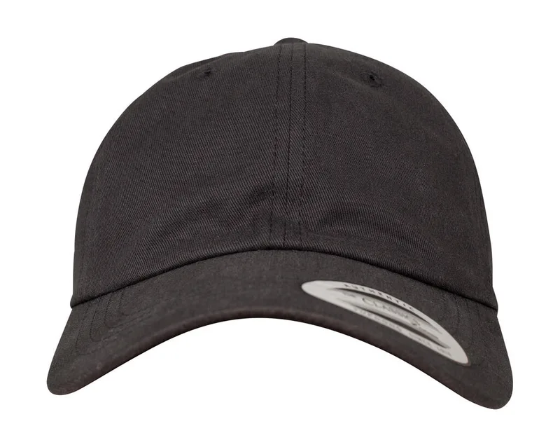 Flexfit Dad cap van geborsteld katoenen twill