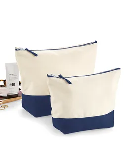 Westford Mill Canvas accessoiretas met gekleurde bodem – foto 2