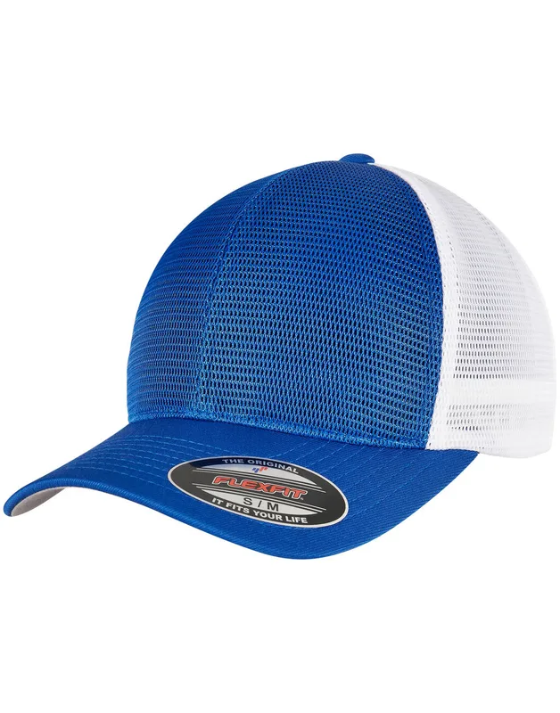 Flexfit 360 Omnimesh pet, tweekleurig