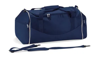 Quadra Teamwear sporttas in Navy/Putty, voorkant