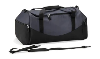 Quadra Teamwear sporttas in Graphite/Black, voorkant