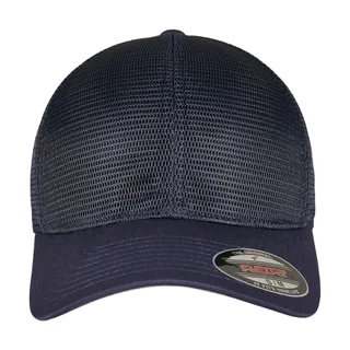Flexfit 360 Omnimesh pet in Navy, voorkant