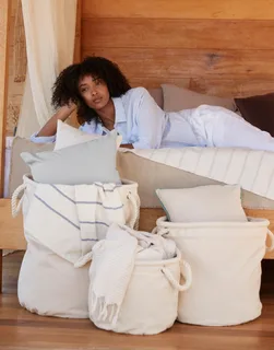 Westford Mill Heavy Canvas Storage Trug – foto 4