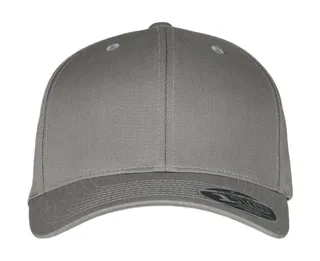 Flexfit Wooly Combed Adjustable in Grey, voorkant
