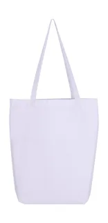 SG Accessories Baby canvas tas met lange hengsels en zijvouw in Snowwhite, voorkant