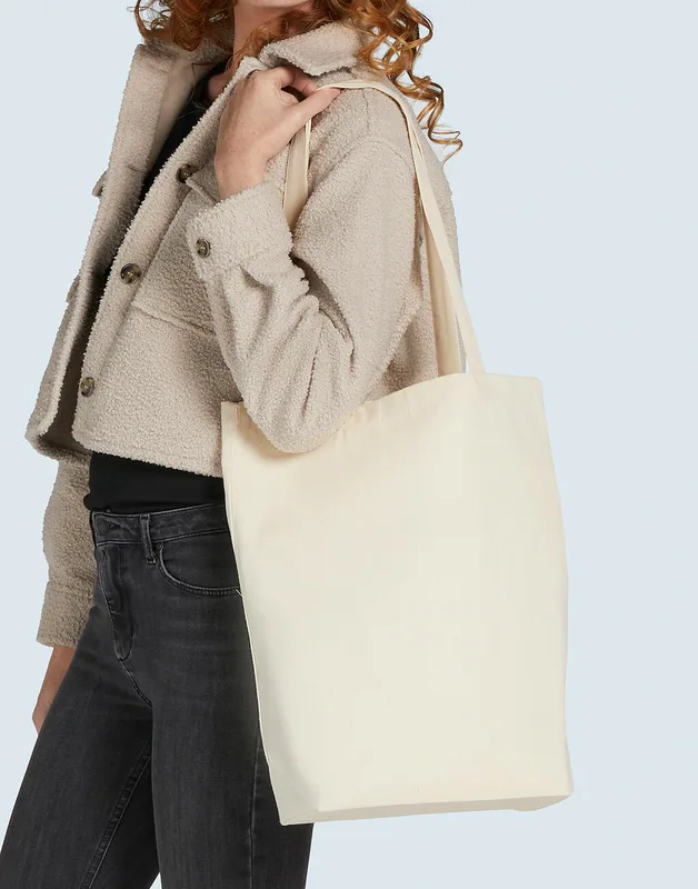 SG Accessories Baby canvas tas met lange hengsels en zijvouw