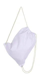 SG Accessories Rugzakje met koord van baby canvas in Snowwhite, voorkant