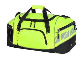 Shugon Daytona sporttas in Hi-Vis Yellow/Black, voorkant