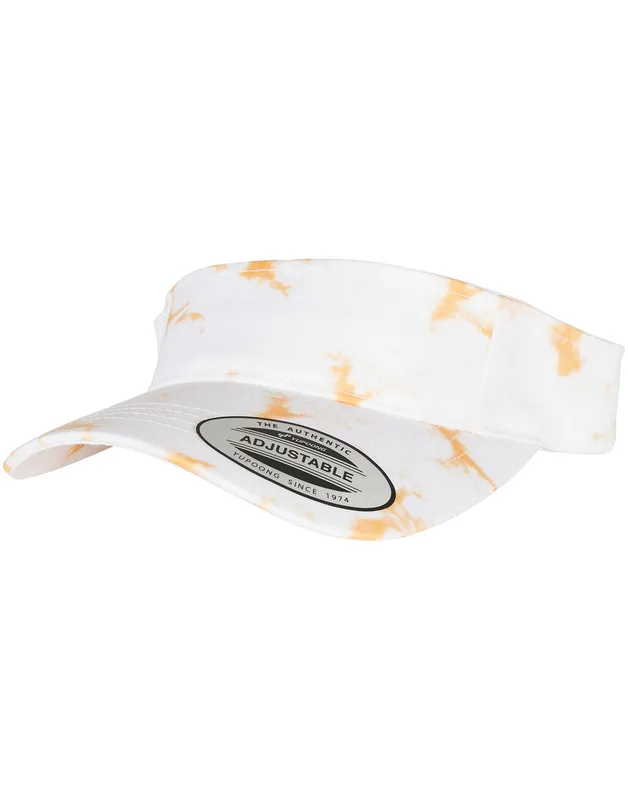 Flexfit Pet met batikprint en gebogen klep