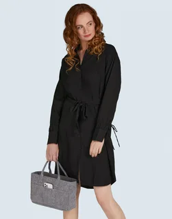 SG Accessories Felt shopper with pocket – foto 2