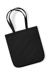 Westford Mill EarthAware™ Organic Spring Tote in Black, voorkant