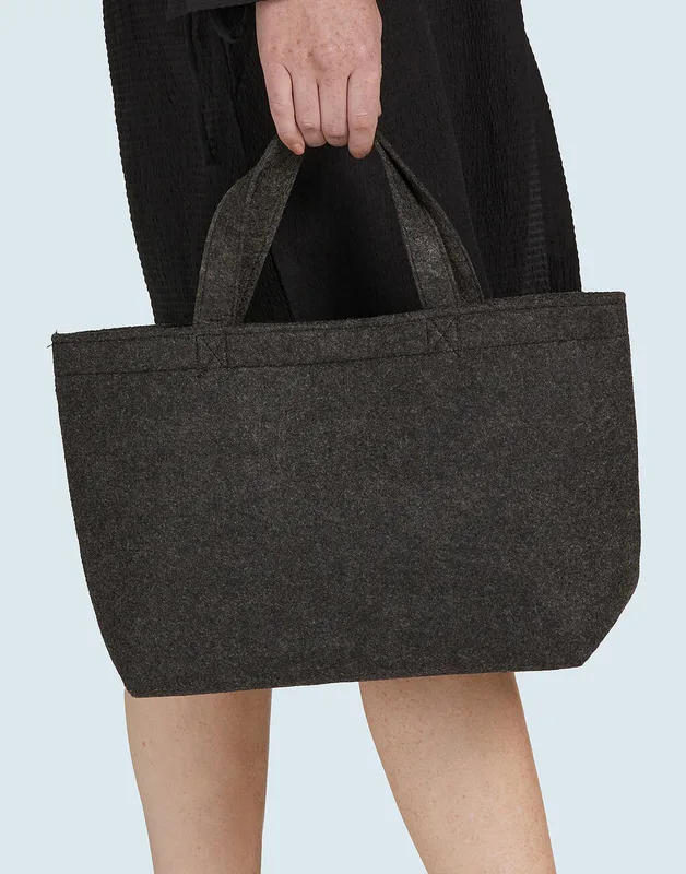 SG Accessories Small Felt Shopper