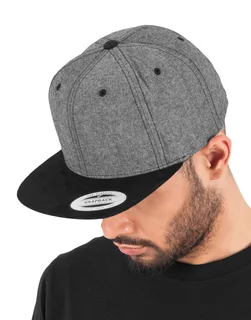 Flexfit Chambray-Suede Snapback – foto 1
