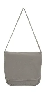 SG Accessories Canvas Messenger in Neutral Grey, voorkant