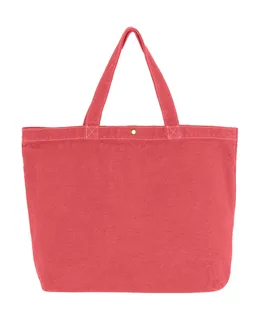 SG Accessories Large Canvas Shopper in Watermelon, voorkant