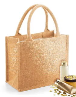 Westford Mill Glanzend jute mini cadeauzakje – foto 3