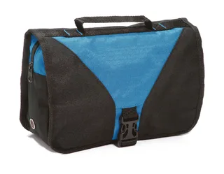 Shugon Bristol toiletry bag in Royal/Black, voorkant