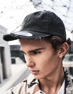 Flexfit Low-profile cap with used look – foto 1