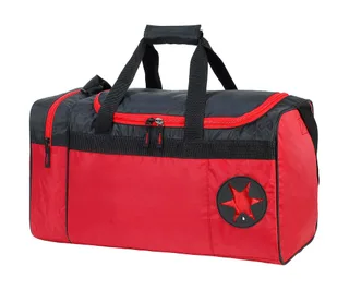 Shugon Cannes sports and weekend bag in Red/Black, voorkant