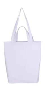 SG Accessories Bag with double handles and gusset in Snowwhite, voorkant