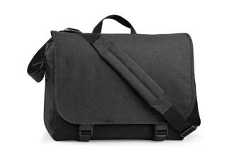 Bagbase Two-Tone Digital Messenger in Anthracite, voorkant