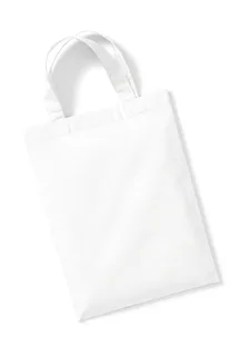Westford Mill Katoenen Party Bag for Life in White, voorkant